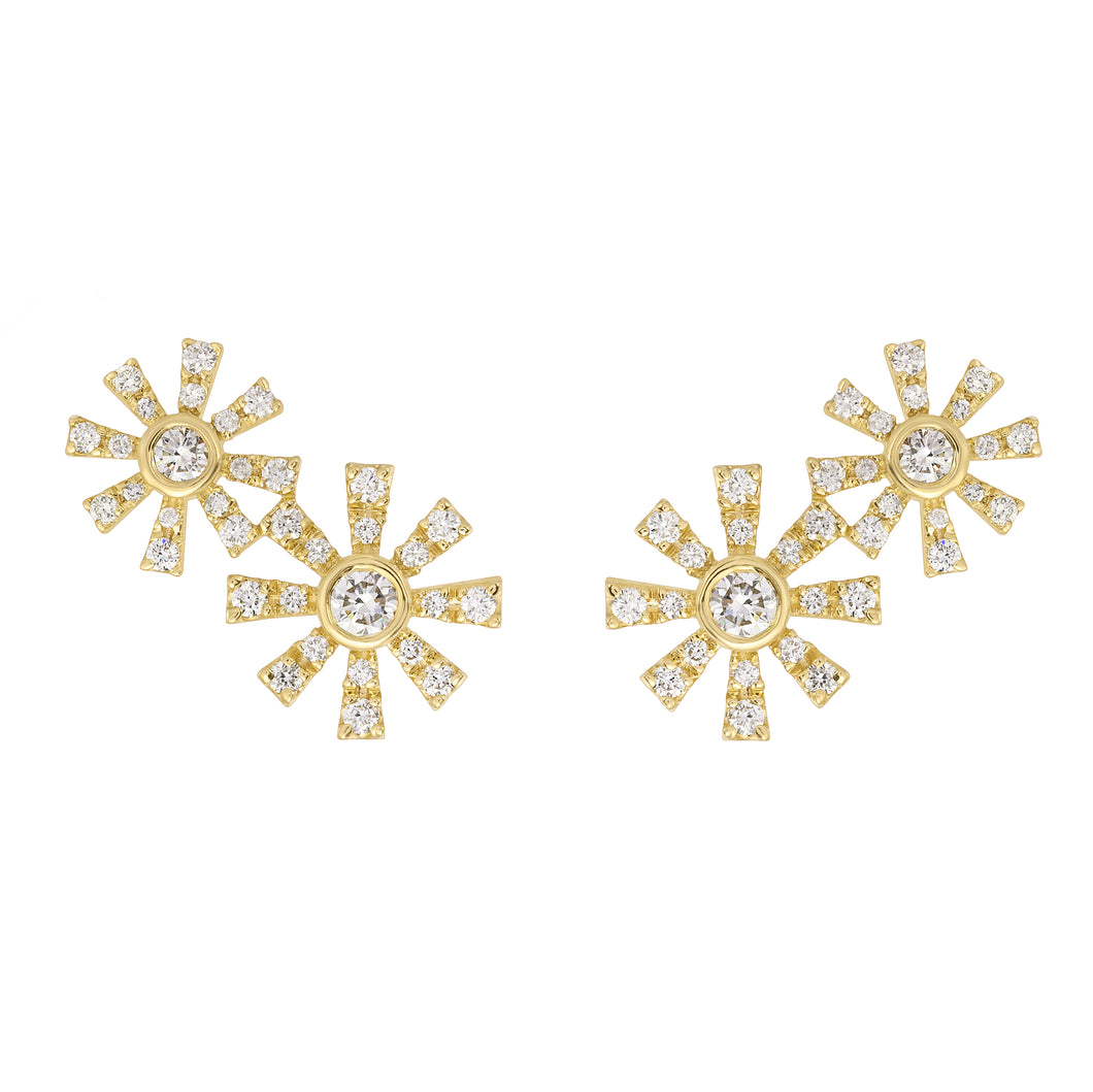 Double Sunshine Earrings