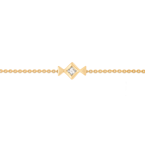 Diamond Bow Bracelet