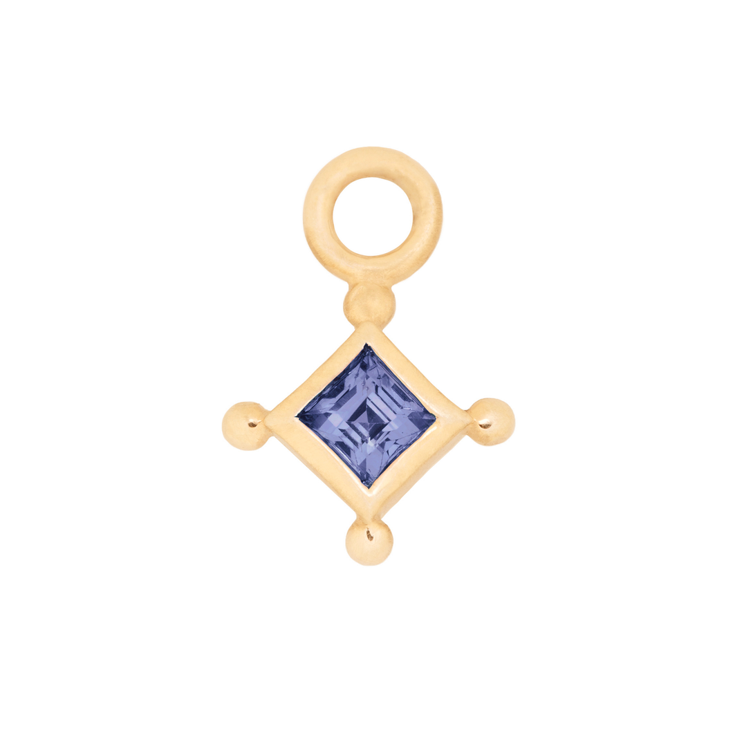 Iolite Square Charm