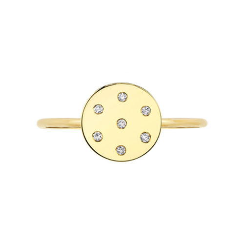 Diamond Dot Ring
