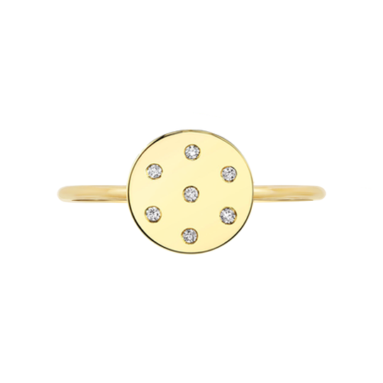 Diamond Dot Ring