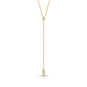 Diamond Princess Cut Lariat