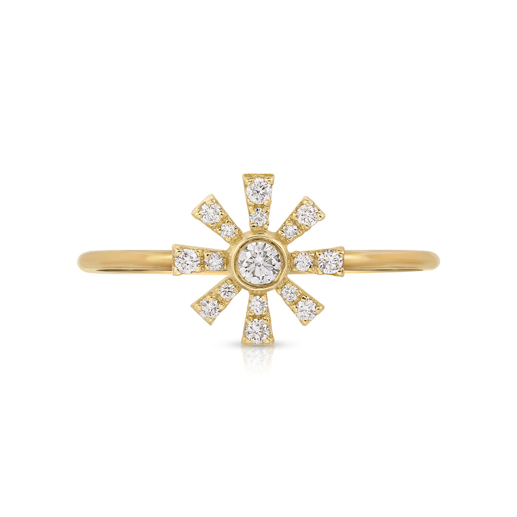 Diamond Sunshine Ring